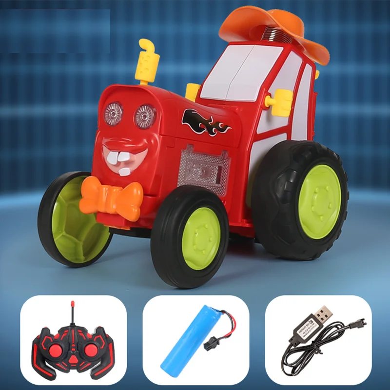 (vermelho) Carrinho De Brinquedo Elétrico Com Controle Remoto, Luzes, Música E Movimento De Balanço.