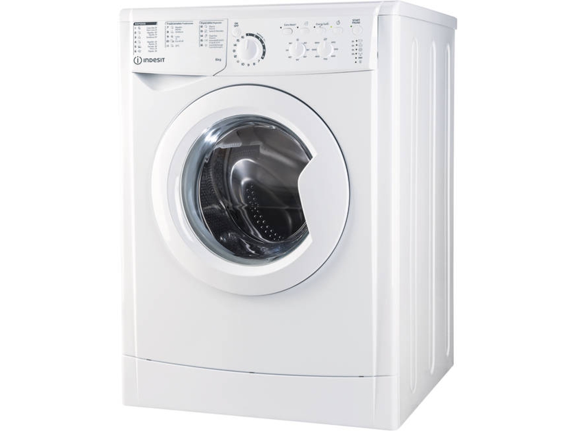 Máquina de Lavar Roupa INDESIT EWC 61251 W SPT N (6 kg - 1200 rpm - Branco)