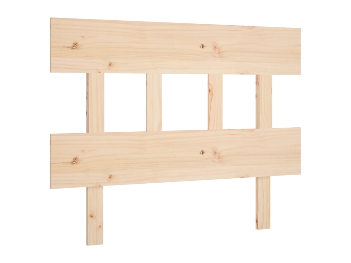 Bed Headboard, Bed Headboards Vidaxl Marrom Madeira De Pinho (93.5 X 81 Cm)