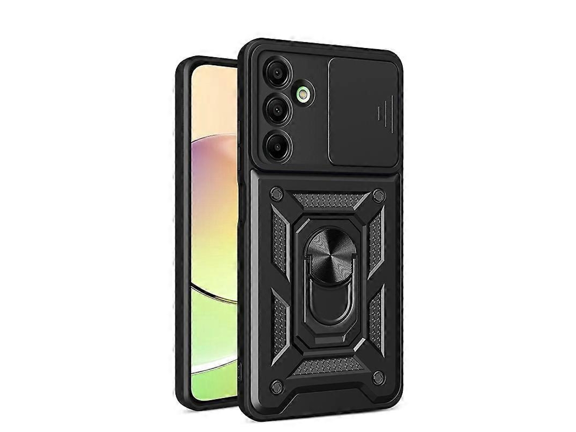 Capa Para Celular Samsung Galaxy A36 5g Com Design De Tampa Deslizante Para Câmera, Feita Em Tpu E Pc.
