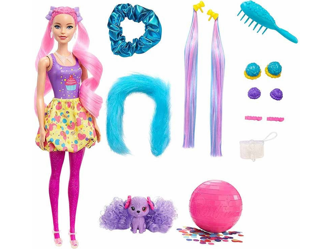BARBIE: color Reveal penteados cupcake (Idade Mínima: 3)