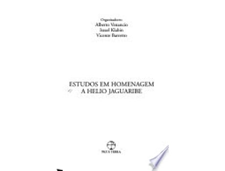 Livro Estudos em homenagem a Helio Jaguaribe de PAZ E TERRA (Português do Brasil)