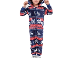 Laxiscreed Pijamas De Natal Para Família Com Estampa De Veado, Confortável, Tamanhos M Adulto