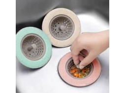 Filtro De Pia De Cozinha Em Aço Inoxidável Com 4 Cores, Plugue De Esgoto Anti-resíduos E Cabelos, 11cm