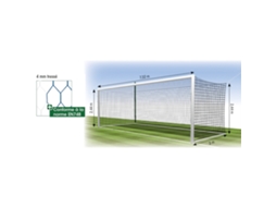 Rede de Futebol Europeu 4 Mm Mt 120 Trepidação Hexagonal X2 TREMBLAY CT