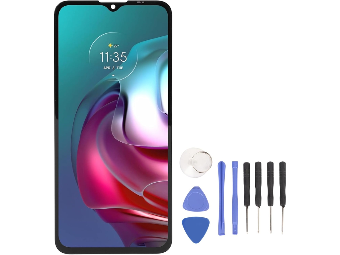 Ecrã De Substituição Para Moto G30, Lcd De 6,5 Polegadas Com Digitalizador