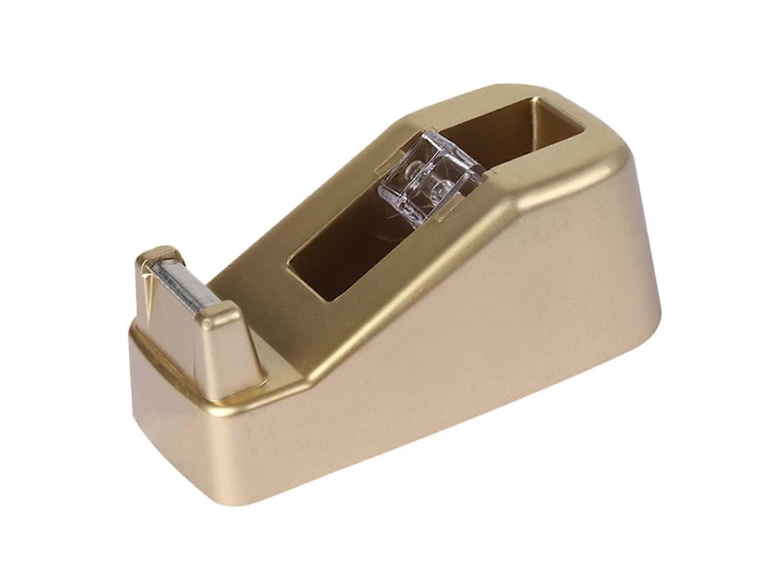 Dispensador de Fita Adesiva Doméstica Suporte e Cortador de Fita Adesiva em Plástico Resistente para Uso Doméstico e no Escritório, Design Atra GOKOCO