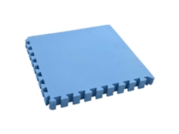 Vidaxl Tapete De Fundo Para Piscina 6 Pcs Azul 2,16 Espuma Eva
