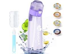 Garrafa De Água Airup 650ml Sport Air Water Up Bottle Startup Set, Sem Bpa E Açúcar Para Academia Chaberlu