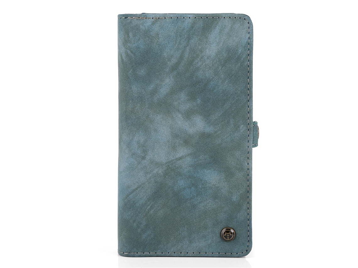 Capa de couro para iPhone 7 Plus/8 Plus, com slot para cartão