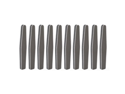 10pcs Lija De Esmalte Profesional Reutilizable Lavable Para Uñas Acrílicas Herramienta De Manicura Salón Hogar