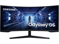 Monitor Curvo SAMSUNG  C34G55TWWP (Outlet Caixa Aberta - 34'' - 1 ms - 165 Hz)