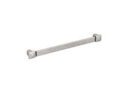 Conjunto de 6 Puxadores HARDWAREXCHANGE em Zamac com 192mm de distância central, prata antiga brilhante