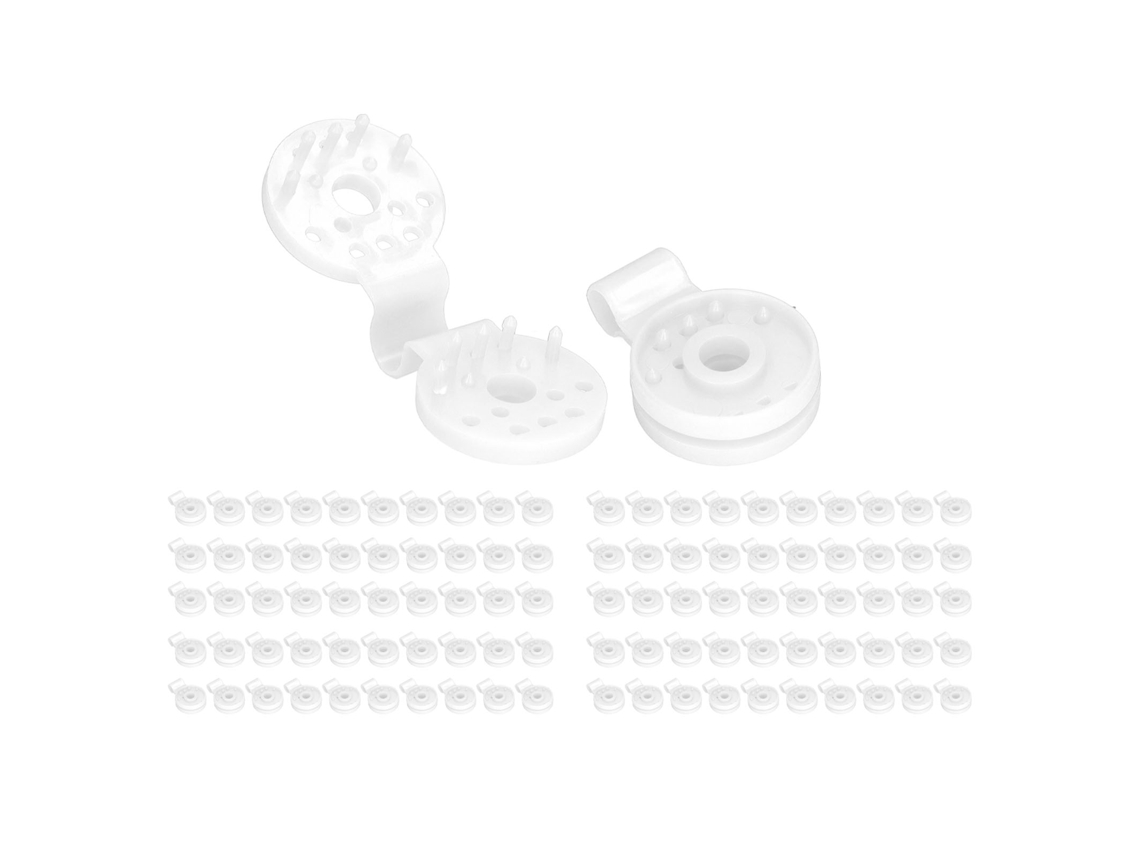 Conjunto de 100 Presilhas para Tela Sombreamento | AQUAFORGE