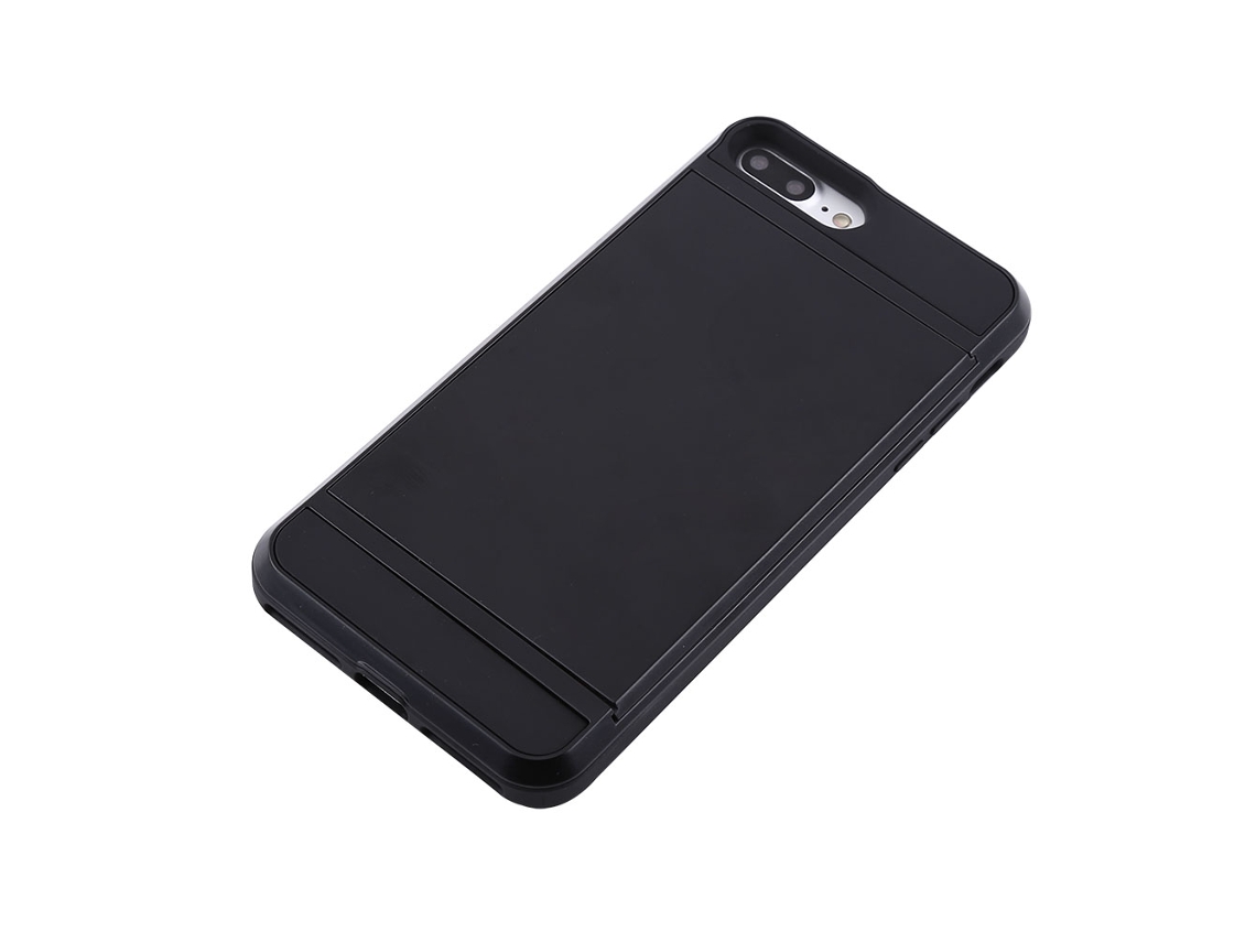 Capa Protetora EOOCOO para iPhone 7 Plus com inserção de cartão e antichoque