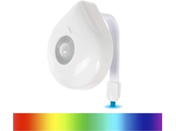 Luz Noturna Para Banheiro, Ativada Por Movimento, Luz Noturna Ultrafina E Flexível Para Banheiro, Crianças, Adultos E Idosos, À Prova D'água, Anúncio