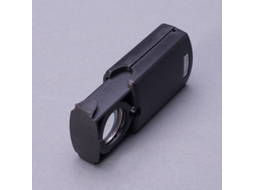 Lupa de 30x para Joias, 21 Mm, Mini Lupa de Bolso, Lupa de Microscópio Portátil, Lente Óptica, Ferramentas Ópticas, Luz Led BRILVIBERA