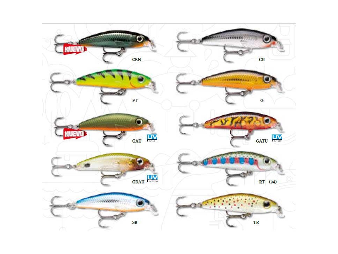 Rapala Ultra Light Minnow 60mm 4 Gr