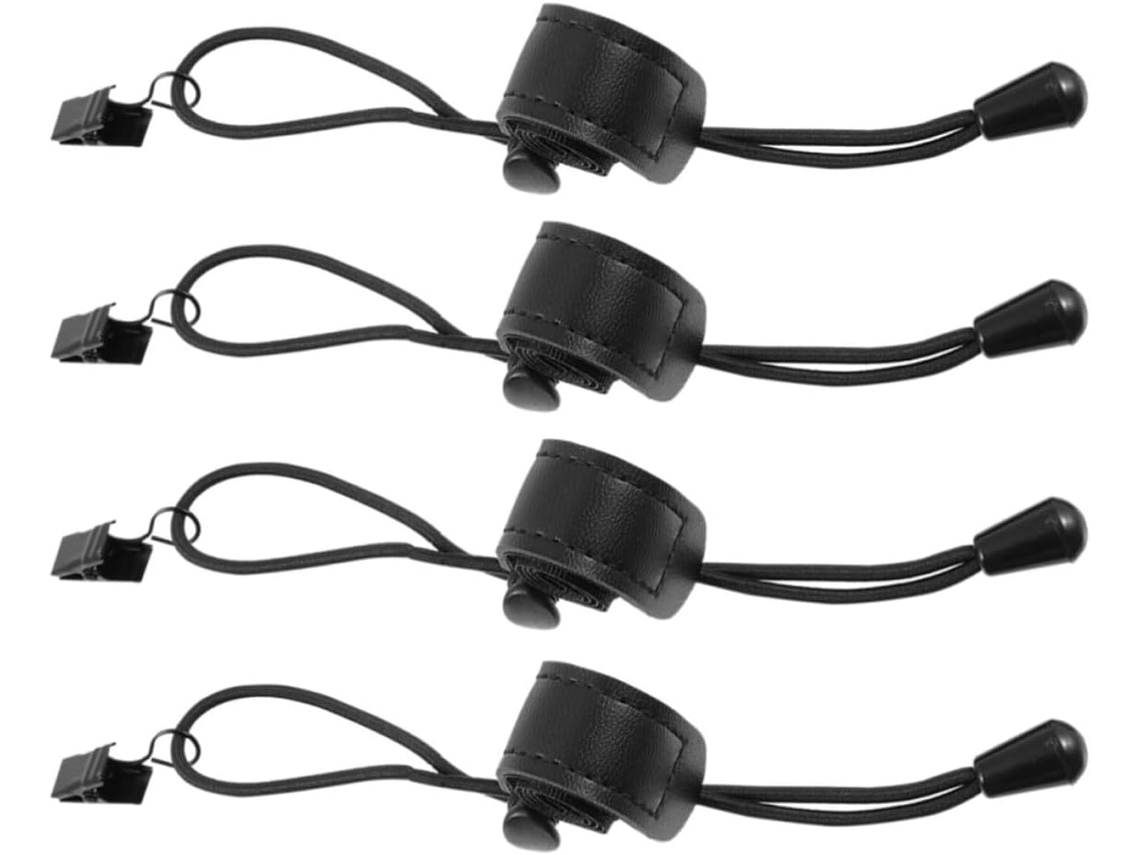 Conjunto De 4 Presilhas De Fixação Para Reduzir Rugas, Feitas De Abs E Elásticos De Nylon.