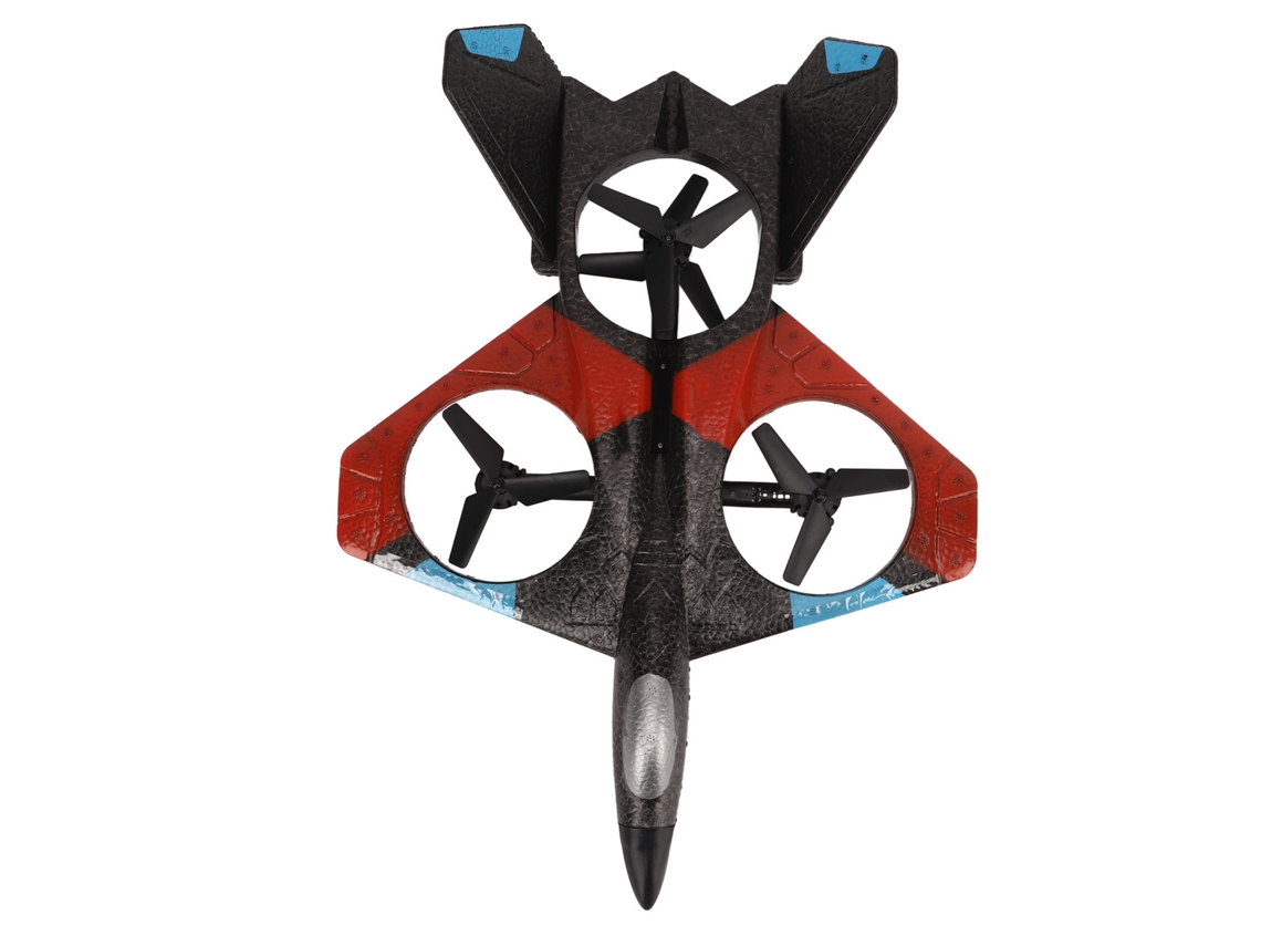 Mali drone de Fotografia Aérea com Luzes Controle Remoto Hd Brinquedo para Crianças Vermelho 2 Baterias