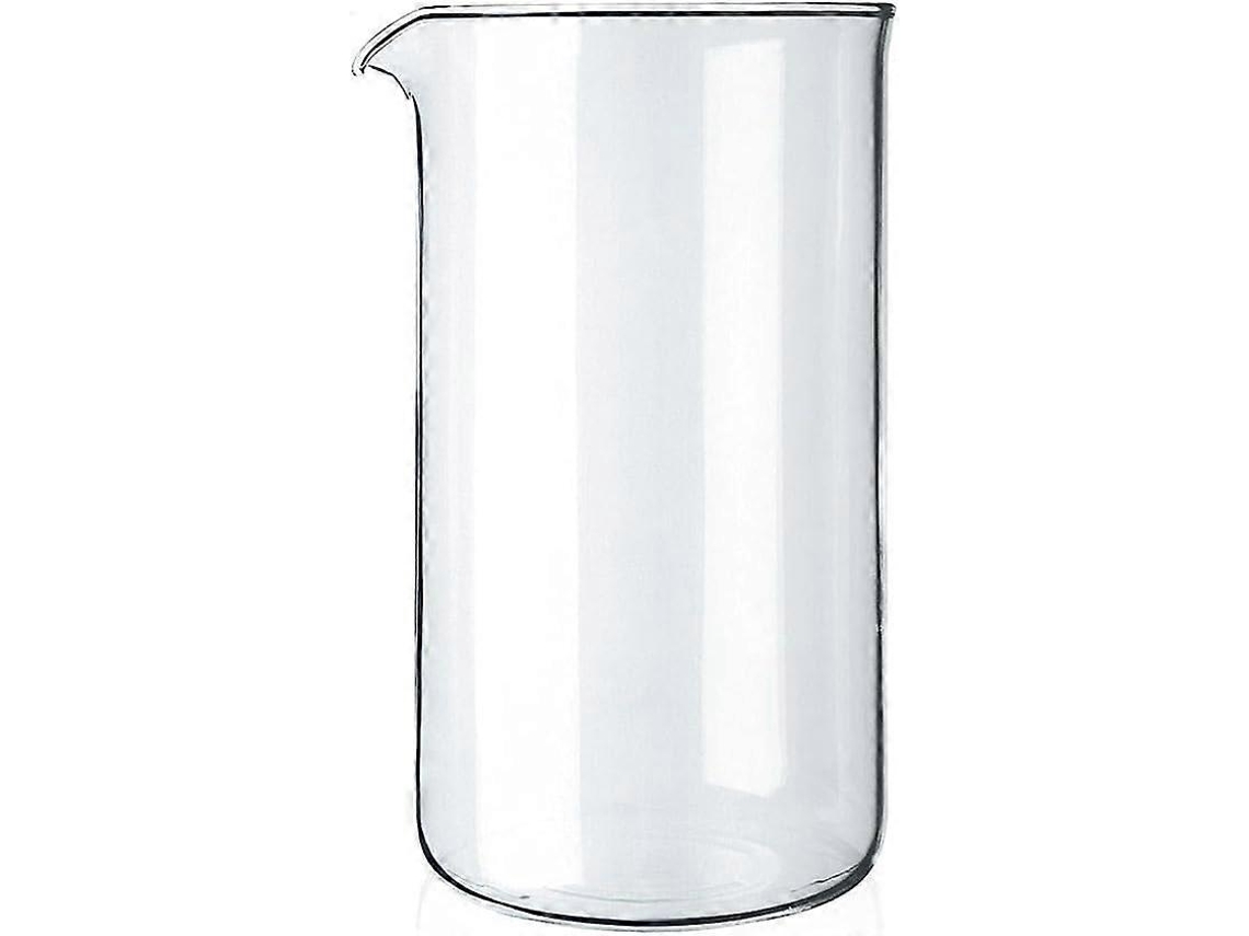 Recipiente De Vidro De Substituição Para Jarra De Pressão, 8 Xícaras, Transparente, 1 L 9,6 Cm De Diâmetro, A 18 Cm Brilvibera (fmy)