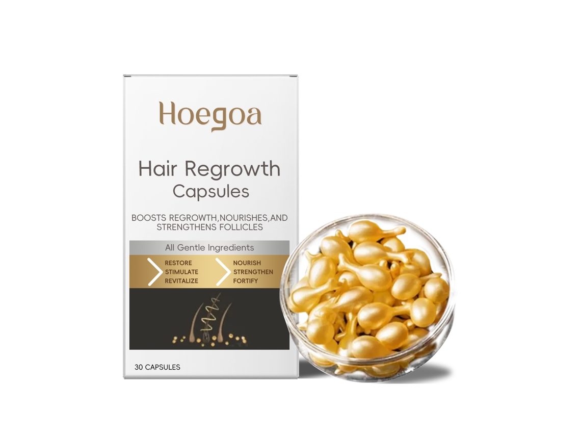 Cápsulas para Crescimento Eficaz do Cabelo