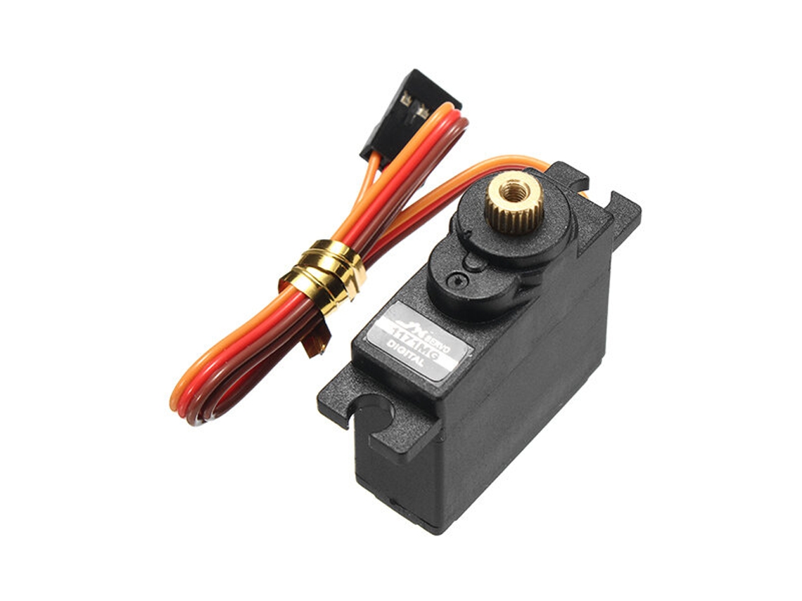 Servo Digital Micro Jx Pdi 1171mg com Núcleo de Engrenagem Metálica de 17g para Modelos Rc MDUG