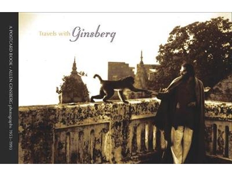 Livro travels with ginsberg de photographs by allen ginsberg (inglês)