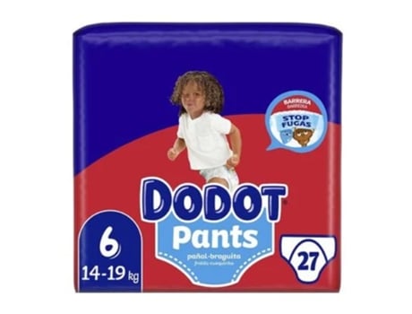 Fraldas  Calças Tamanho 6 + 15Kg 27Uds