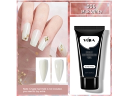 Kit De Cola De Unhas Acrílica Em Gel Seca Rápido 5pcs 15ml Para Extensão Multicolor