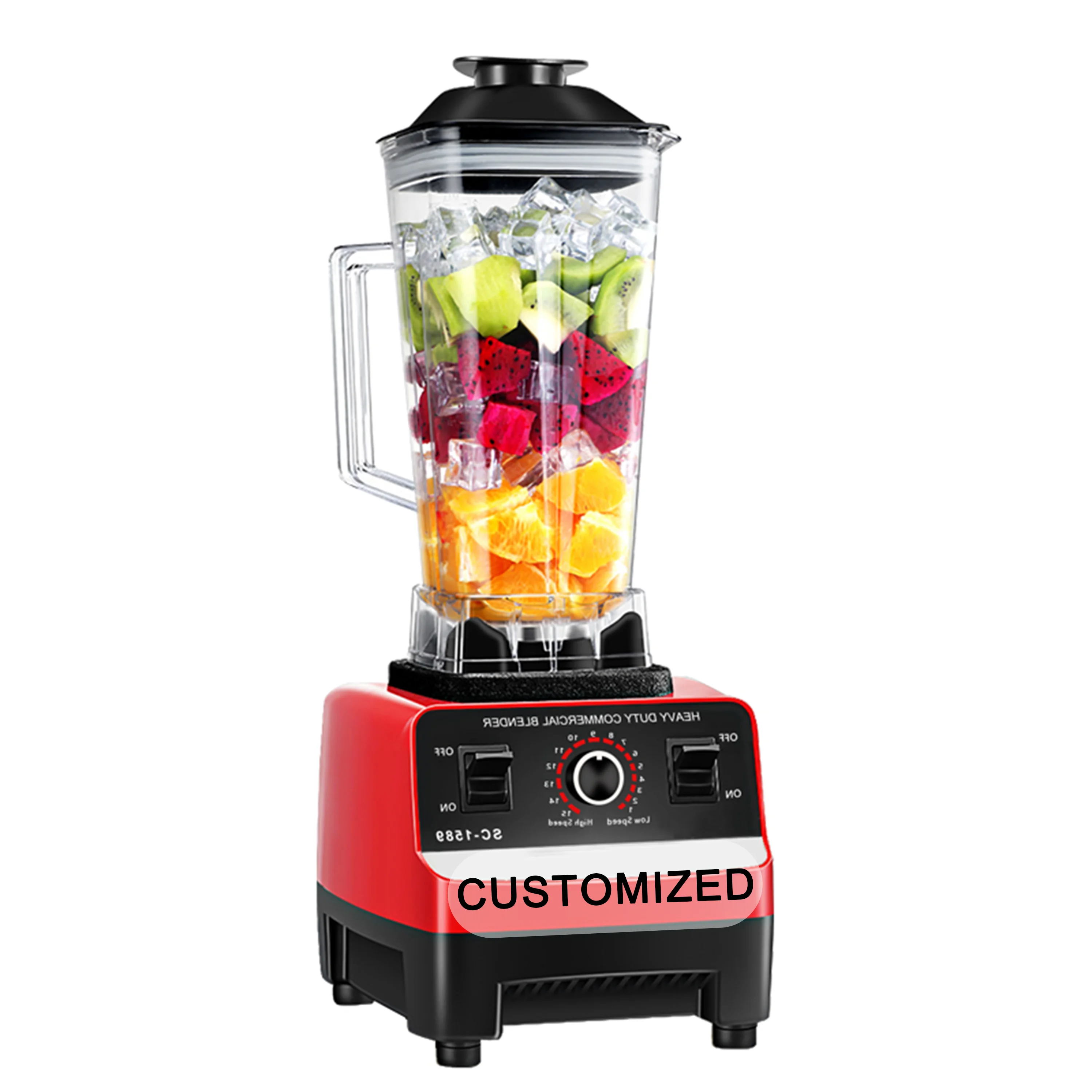 Liquidificador Multifuncional De 2 Litros Para Smoothies De Frutas