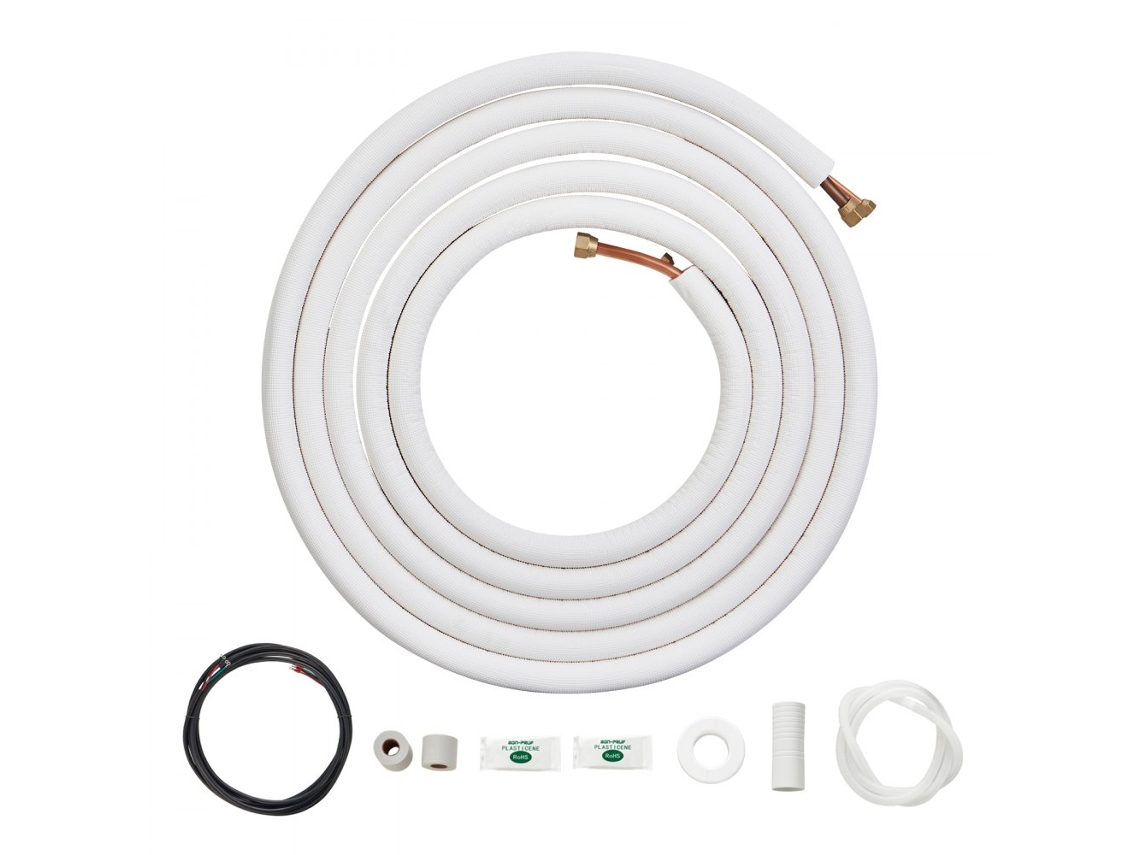 Conjunto De Tubos De Cobre Com Isolamento Para Ar Condicionado Split Tekmaquinas