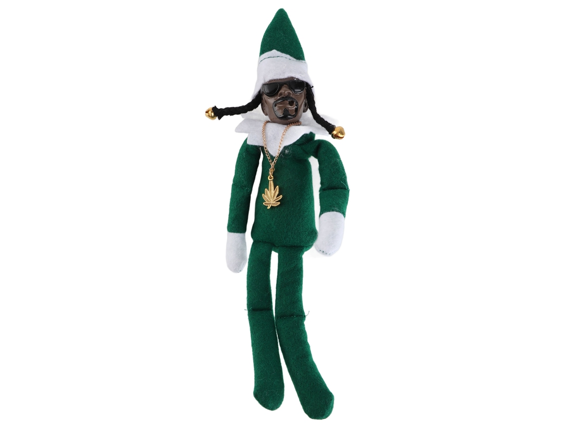 Black Elf Boneco de Natal em resina e feltro LAXISCREED