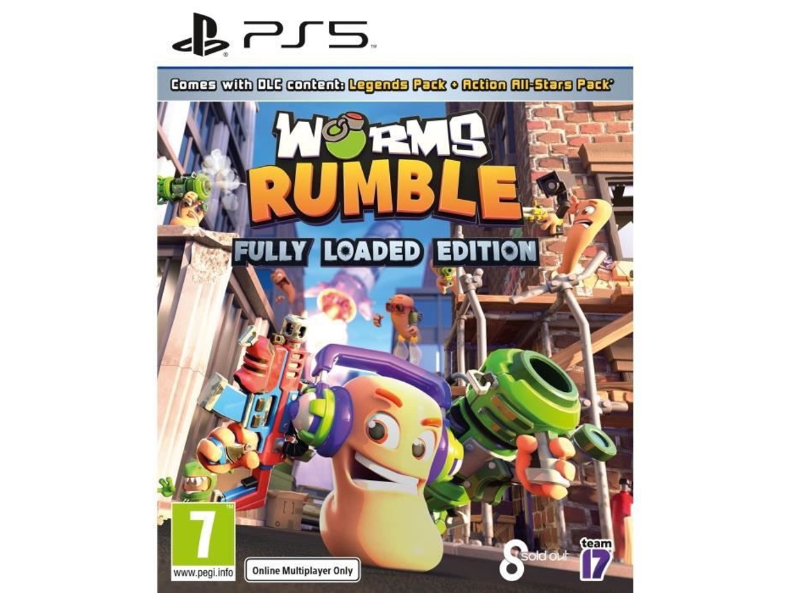 Worms Rumble traz ação multiplayer em tempo real para o PS4, e PS5