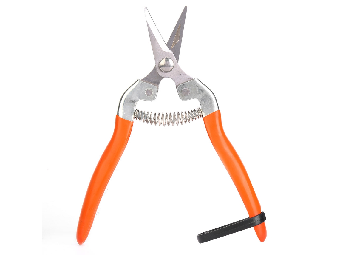 Laxiscreed Tesouras De Jardim Em Aço Inox, Ideal Para Cortar E Podar Com Facilidade