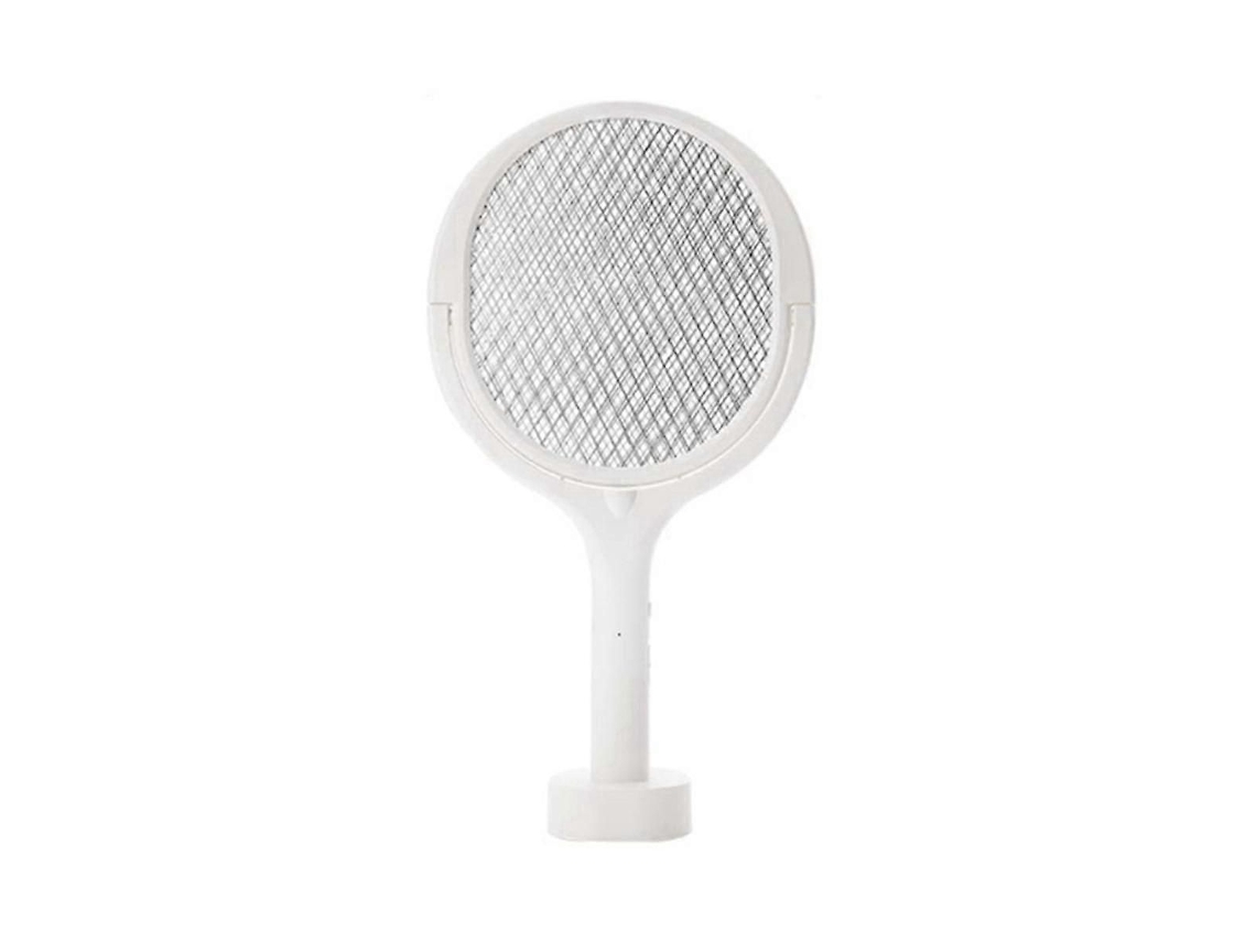 Matador De Mosquitos Elétrico Recarregável 3500v Com Lâmpada E Ajuste De Ângulo