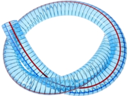 Mangueira De Sucção Espiral Transparente De Alta Pressão De 6 Mm Para Transferência De Líquidos