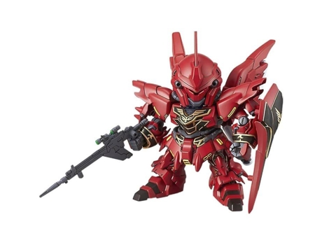 Figurinha De Ação Bandai Spirits Sd Gundam Ex Standard Sinanju Proporções Elegantes
