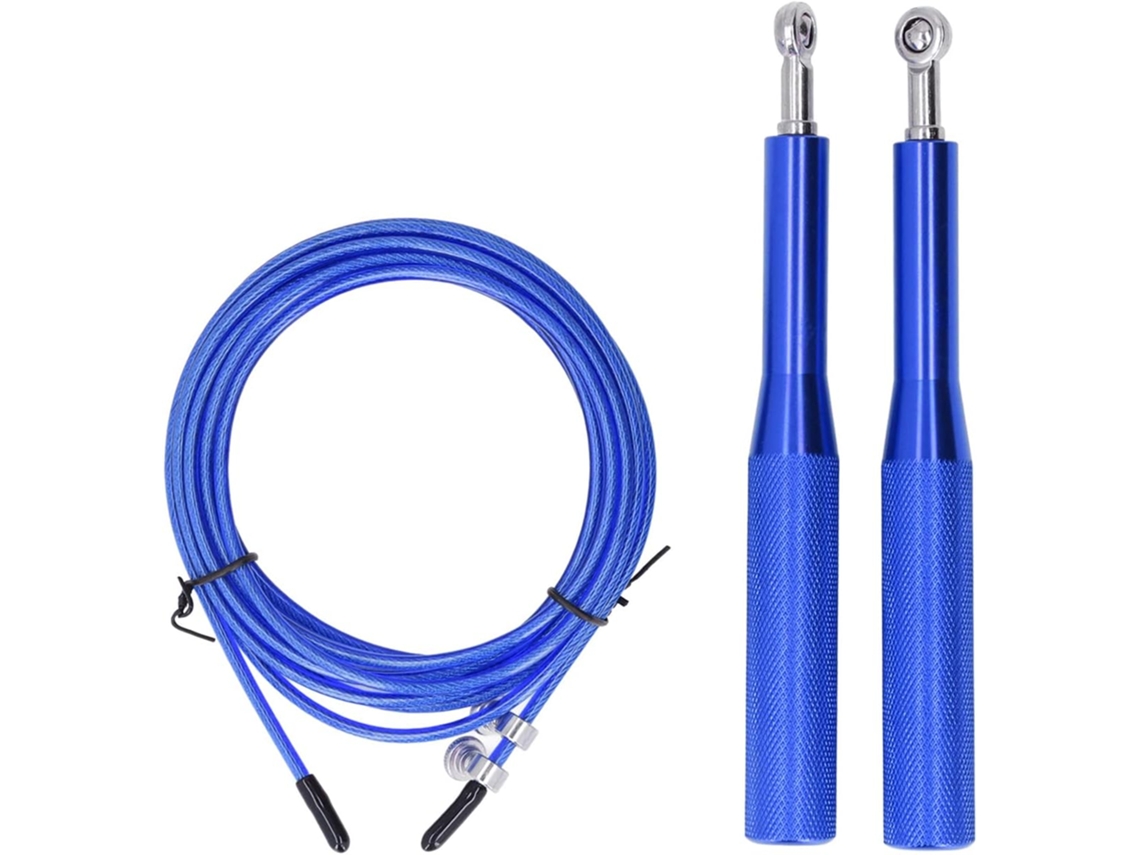 Corda De Pular Ajustável, Corda De Pular Profissional Alta Velocidade Com Rolamentos Esferas, Cabo De Aço Revestido Pvc