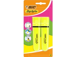 Sublinhador Flat Fluorescentes BIC Neon 2 Unidades
