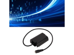 HURRISE Dc Acoplador Dmw Dcc17 Bateria Fictícia Dmw Dcc17 para Câmeras Dc S5 Dc S5K Dc S5Gk Gh5 Ii e Gh6 Foto Óptica