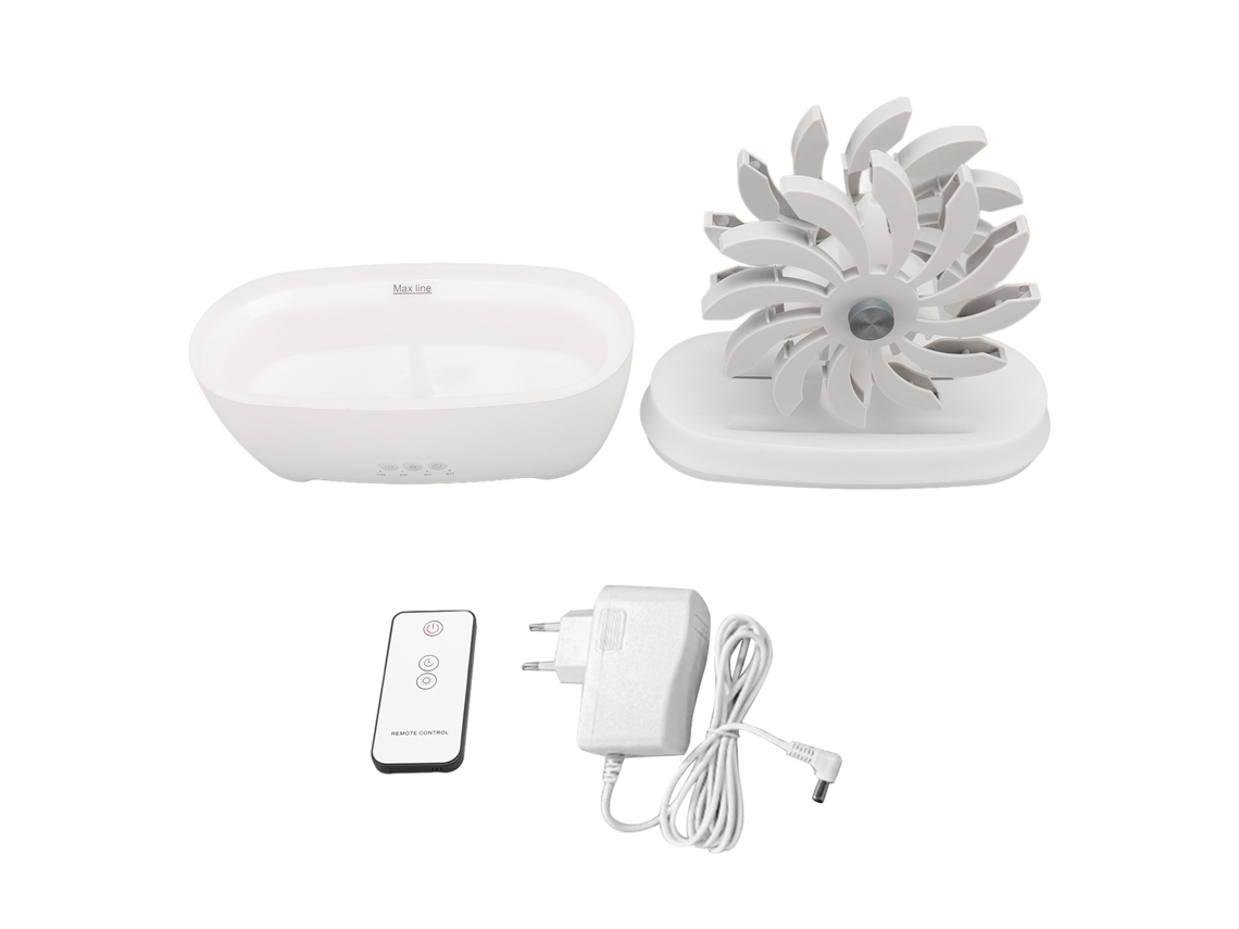 Difusor De Aromaterapia Laxiscreed De Mesa Com Controle Remoto, Timer E Funcionalidade De Umidificação