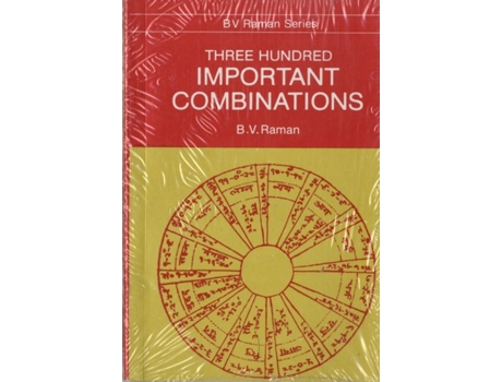 Livro Three Hundred Important Combinations de BV Raman (Inglês)