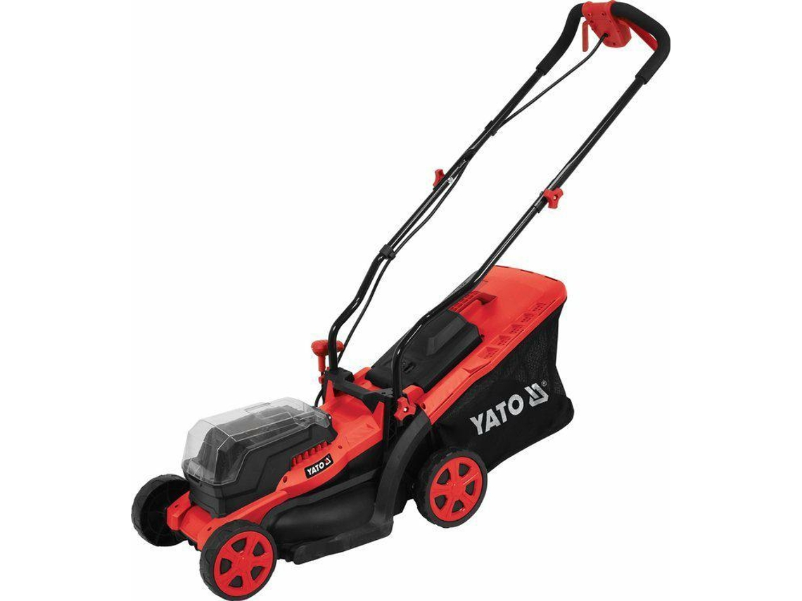 Cortador de grama sem fio 36v 2x18v sem bateria e carregador Yato