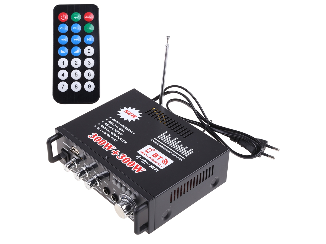 Sistema De Som Automotivo Estéreo Hi-fi Com Subwoofer, Amplificador Para Carro E Alto-falantes De 600 W.