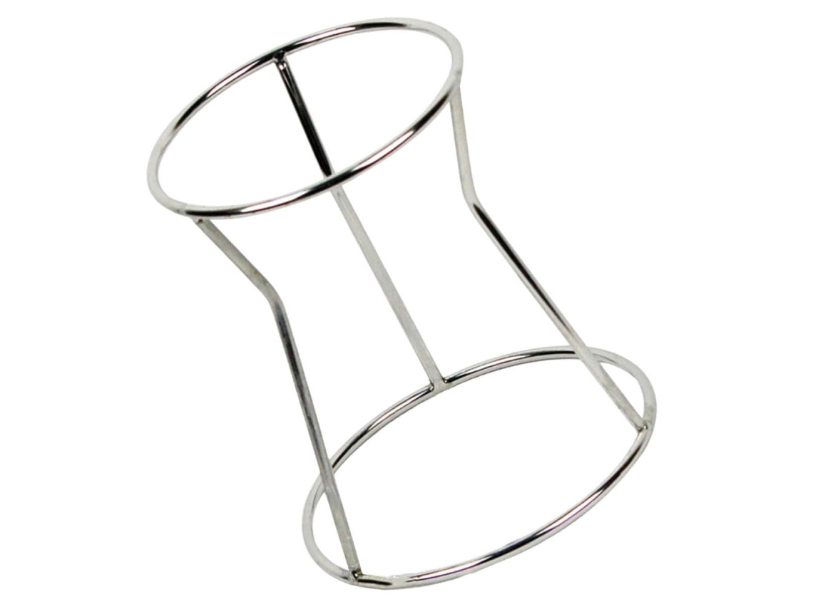 Suporte Para Dispensador Em Aço Inoxidável Ibasenice, Estrutura Triangular, Funil Estável Em Aço Inoxidável E Suporte