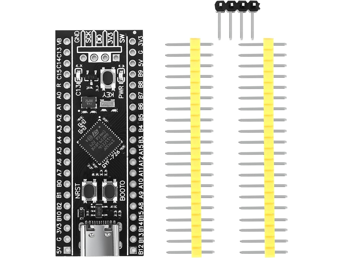 Placa Stm32f411ceu6 - Demonstração De Micropython E Usb-c
