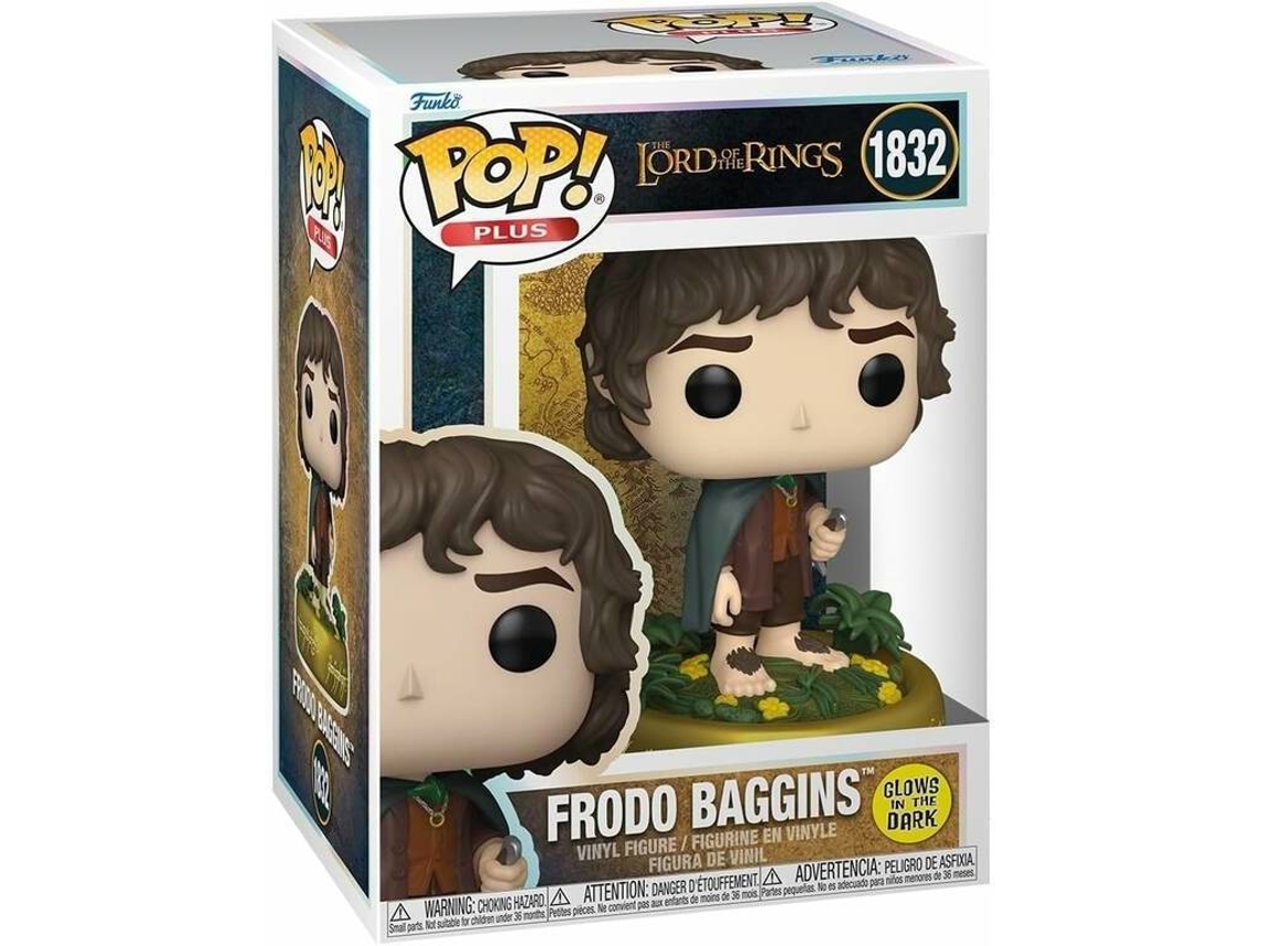 Figura FUNKO Pop! Plus: Lord of the Rings - Frodo Baggins Glows In The ...