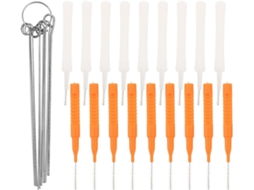 Conjunto De 1 Ferramenta Para Limpeza Chuveiro Mini Escovas Anti Entupimento Frestas E Cantos Acessórios Desentupir