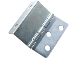 Dobradiça De Ângulo Reto Tripla 43mm Com 5 Furos, Adequada Para Placa De 18mm 1 Unidade